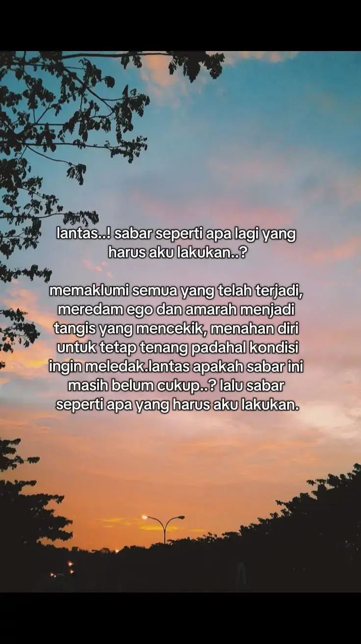 #MentalHealth #fyp #sabar #fyppppppppppppp 