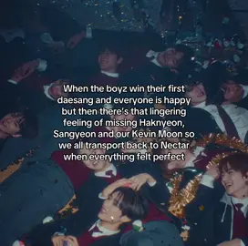 Yes I miss my tbz family but we should all be proud of our boyzies for what they’ve accomplished too, I promise you if they ever win an award it belongs to all of them, the boyz award is Haknyeon and ours too! #tbz #theboyz #tbzfyp #fyp #forupage 