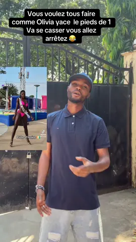 Un va casser son pieds labas net elle vont arreter 😂  . #cotedivoire #pourtoii #oliviayace #225🇨🇮 #debloquemesvue🥲🙏🏽 