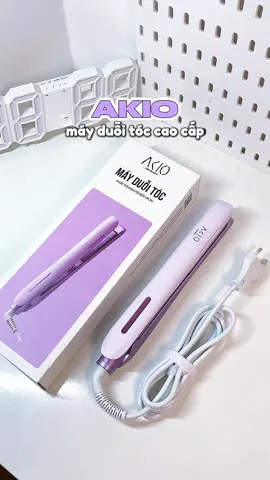 Máy dùng thích mà k hại tóc nè #unboxing #review #mayeptoc #akio #mayduoitoc 