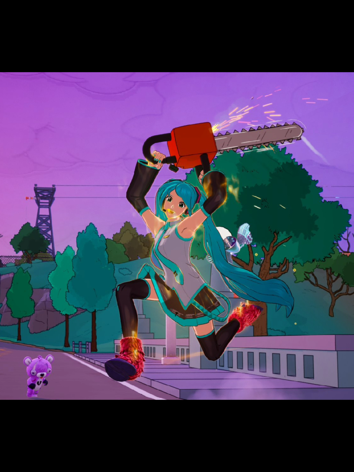 miku 3  (code goobjazz in the shop) #fortnite #hatsunemiku #fyp #capcut 