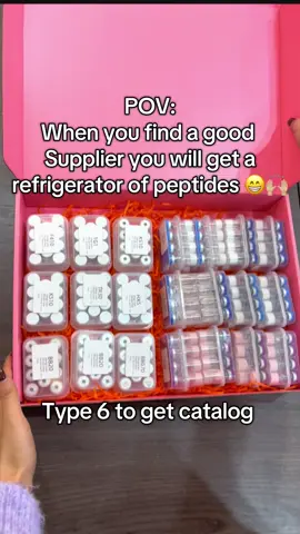 Type 6 to get catalog #peptide #greymarket #peptidesupplier #peptidewarehouse #skincare 