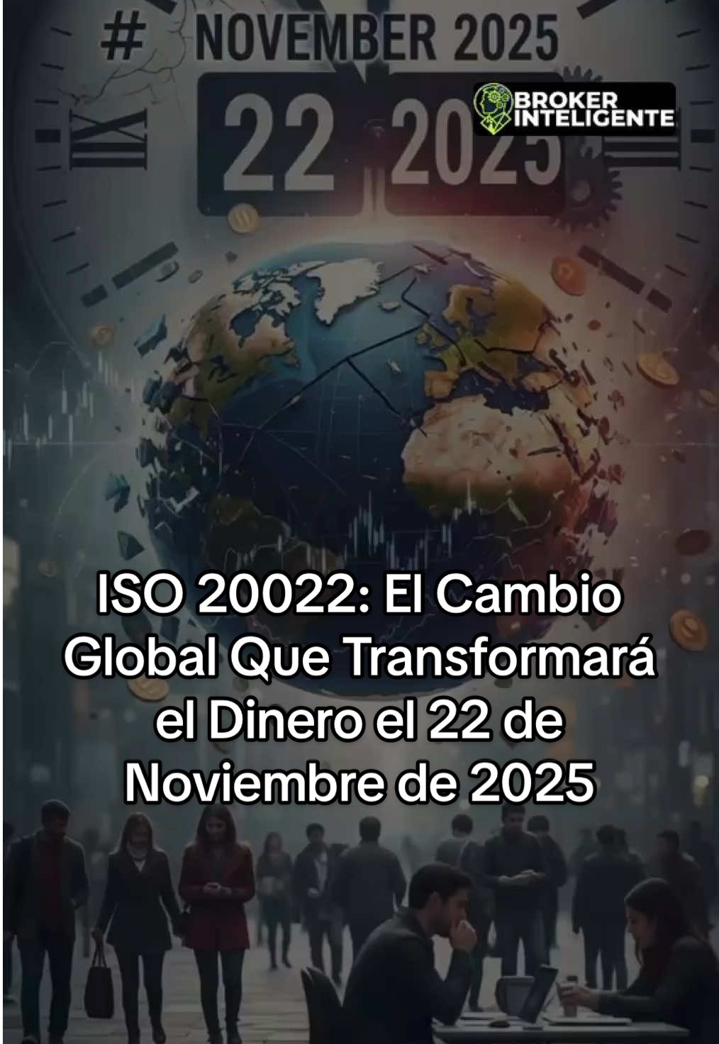 ISO 20022: El Cambio Global Que Transformará el Dinero el 22 de Noviembre de 2025.  El 22 de noviembre de 2025, SWIFT migrará a ISO 20022, conectando más de 11.000 bancos a un estándar compatible con blockchain y CBDCs. Descubre cómo Ripple, Stellar, Algorand, Hedera y Quant serán clave en el nuevo sistema monetario global.  #ISO20022 #SWIFT #SistemaFinanciero #Blockchain #CBDC #RippleXRP #StellarXLM #Algorand #Hedera #QuantQNT #CriptoNoticias #Tokenizacion #FinanzasDigitales #EconomiaGlobal #PagosInternacionales #InnovacionFinanciera #TransformacionDigital #TecnologiaFinanciera #FutureOfMoney #DigitalEconomy