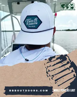 Originally $34 → Now $20. Lightweight, breathable, and built for long days outside. Grab the all-white Performance Hat before it’s gone. #TripleBOutdoors #NeverAnOffSeason #PerformanceHat #OutdoorGear #HuntingLifestyle #OutdoorApparel