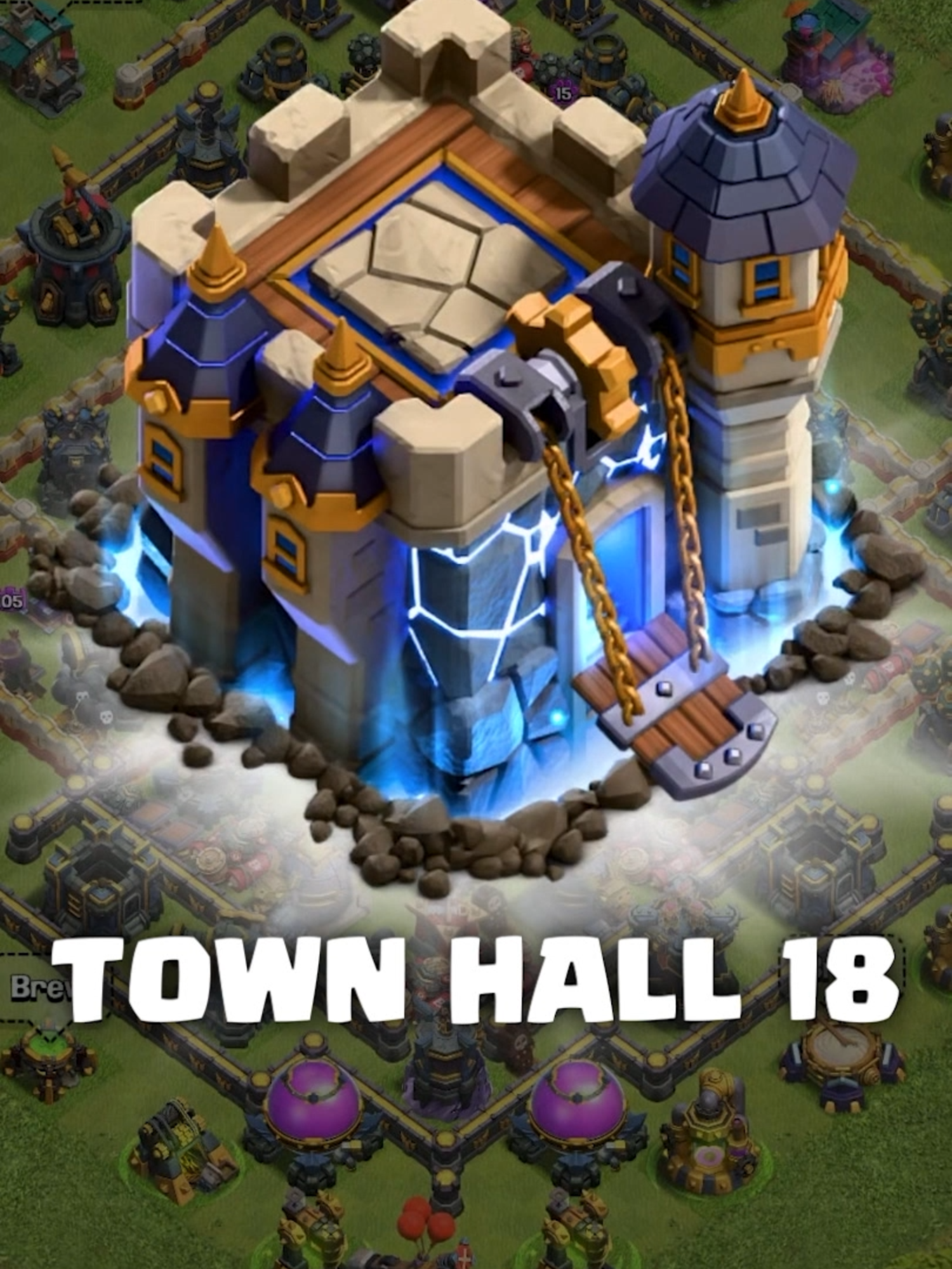 Town Hall 18 Update Gameplay - Sneak Peek 1 #TownHall18 #TH18 #ClashOfClans