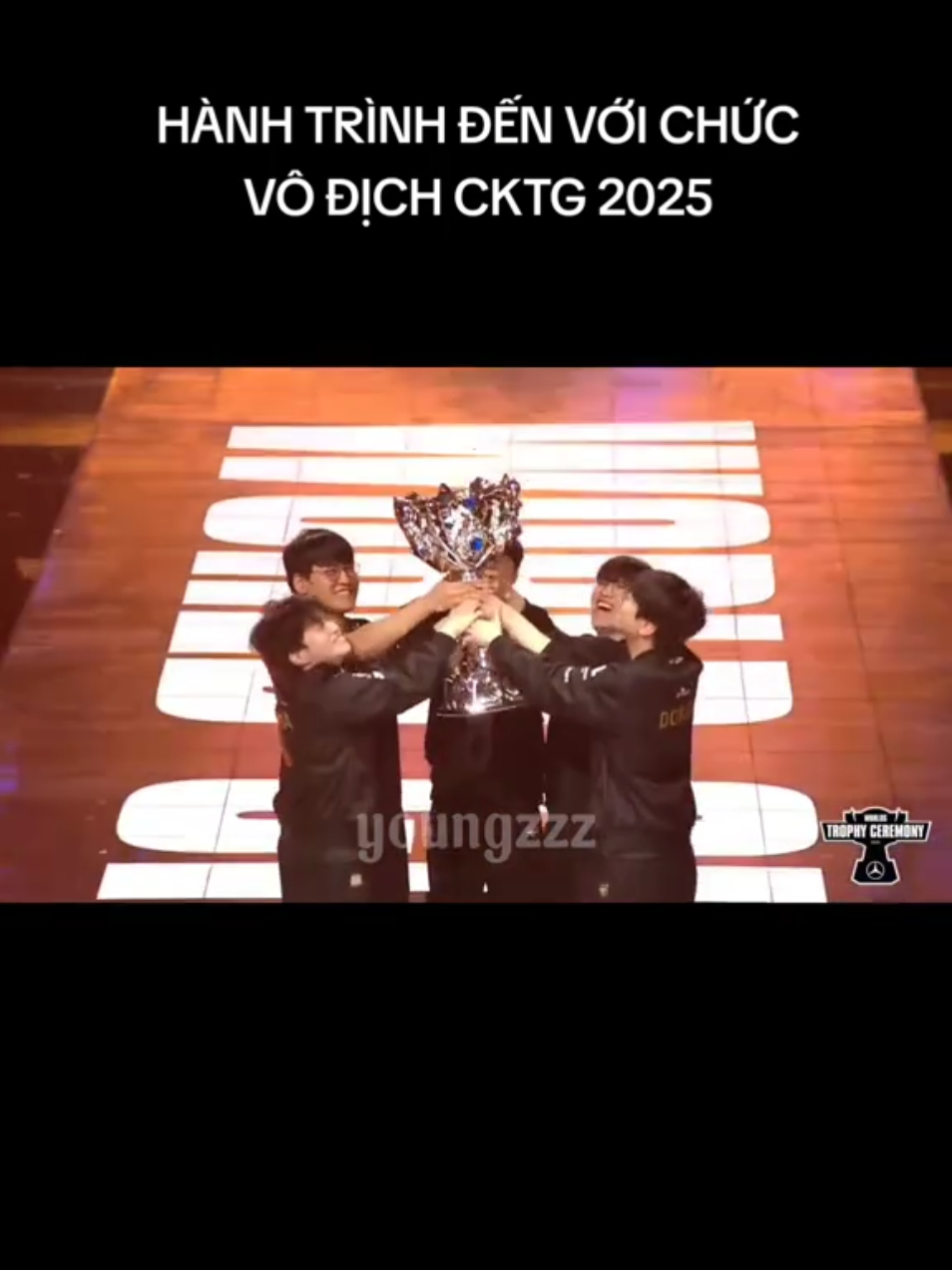 Hành trình đến với chức vô địch CKTG 2025 của HJFGK #doran #oner #faker #gumayusi #keria 