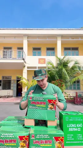 Lương khô đặc biệt thơm ngon do Bộ Quốc Phòng sản xuất #anhhaucan #luongkhoquandoi #luongkhoquocdan #luongkhobb 