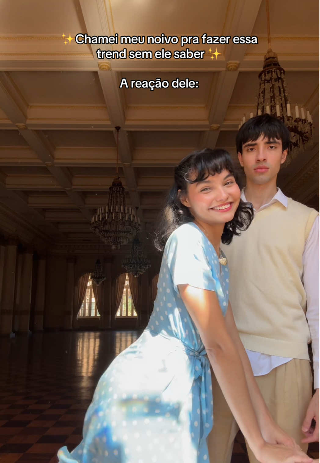 Reação do meu amado vendo eu fazer essa trend 