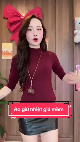 Áo giữ nhiệt giá mềm lắm nha các bà ơi nhấn mua ngay cho e #changne1999 #aogiunhiet #aogiunhietnu #aogiunhietcaoco #laroma 