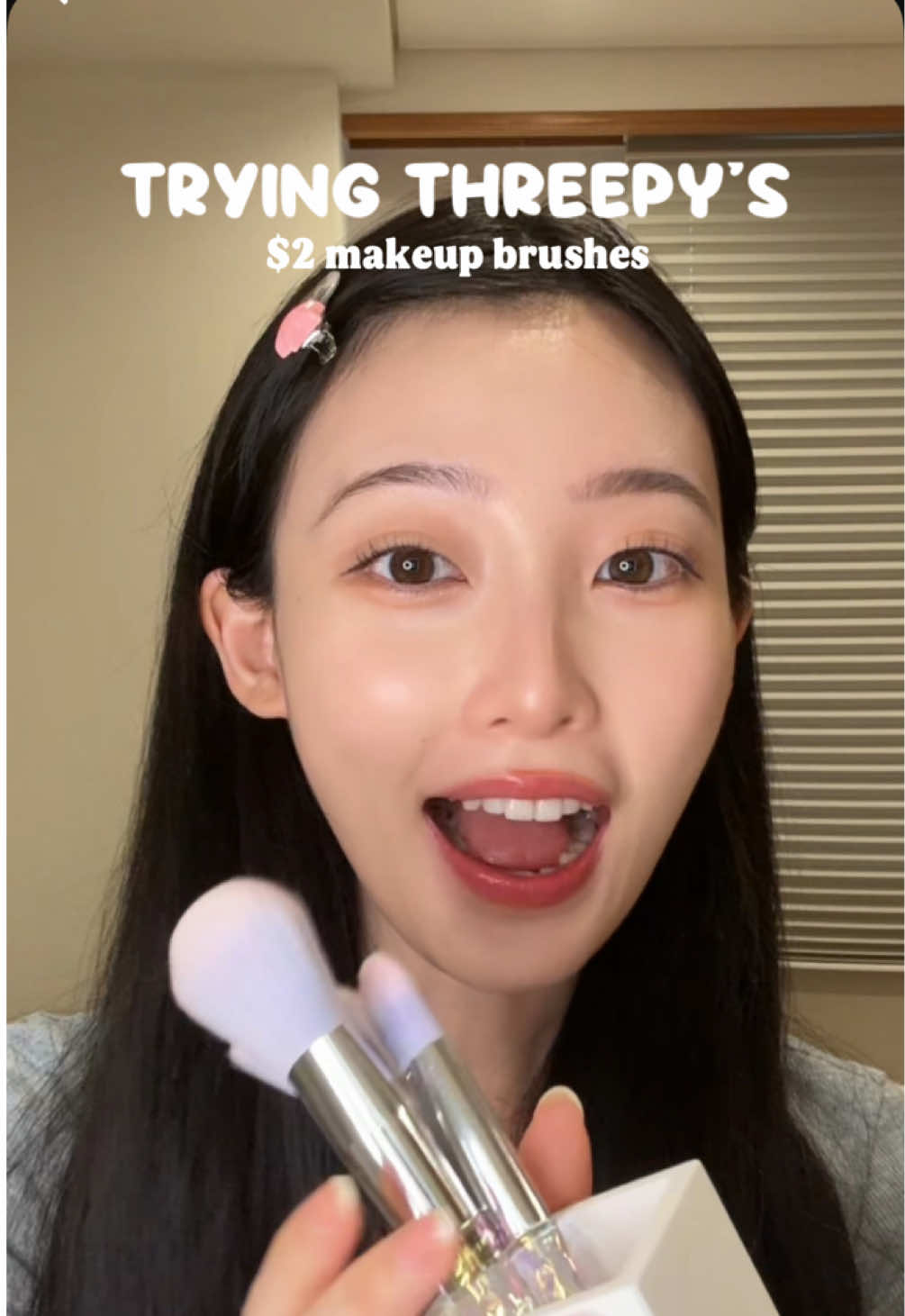 Threepy>> def check it out on ur next trip to japan  @Entropy US #makeupbrushes #threepy #japan #daiso 