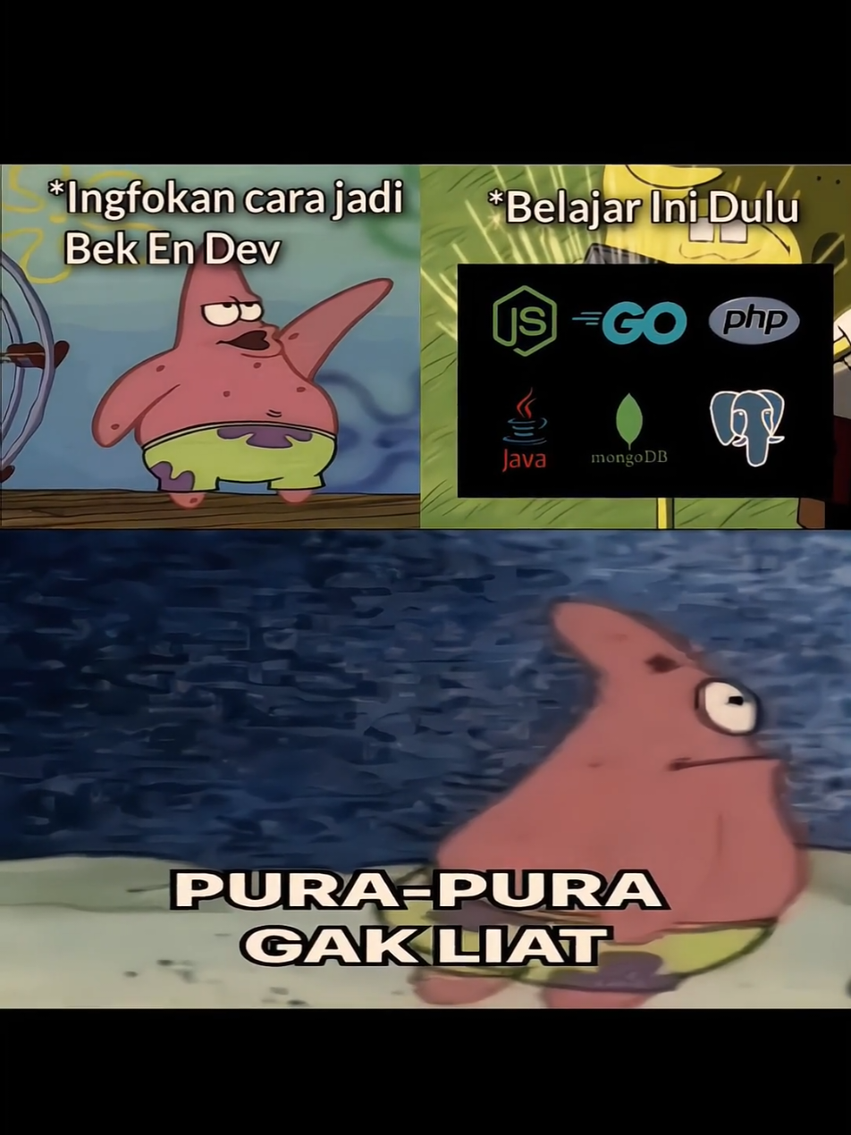 Tutor jadi Bek En Dev 🗿#coding #programmer #webdeveloper #web #backenddeveloper 