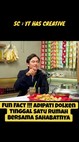 Adipati Dolken Tinggal Bersama Sahabatnya Satu Rumah  #pwk #hascreative #gofarhilman #adipatidolken #clippersiapaaja 