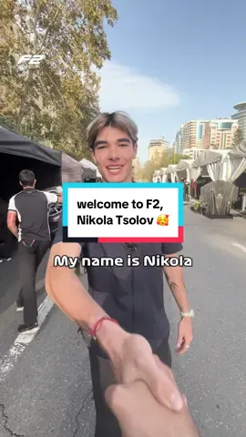 Adrian Campos says welcome to F2, @Nikola Tsolov 🥰 #f2 #formula2 #f3 #formula3 #roadtof1