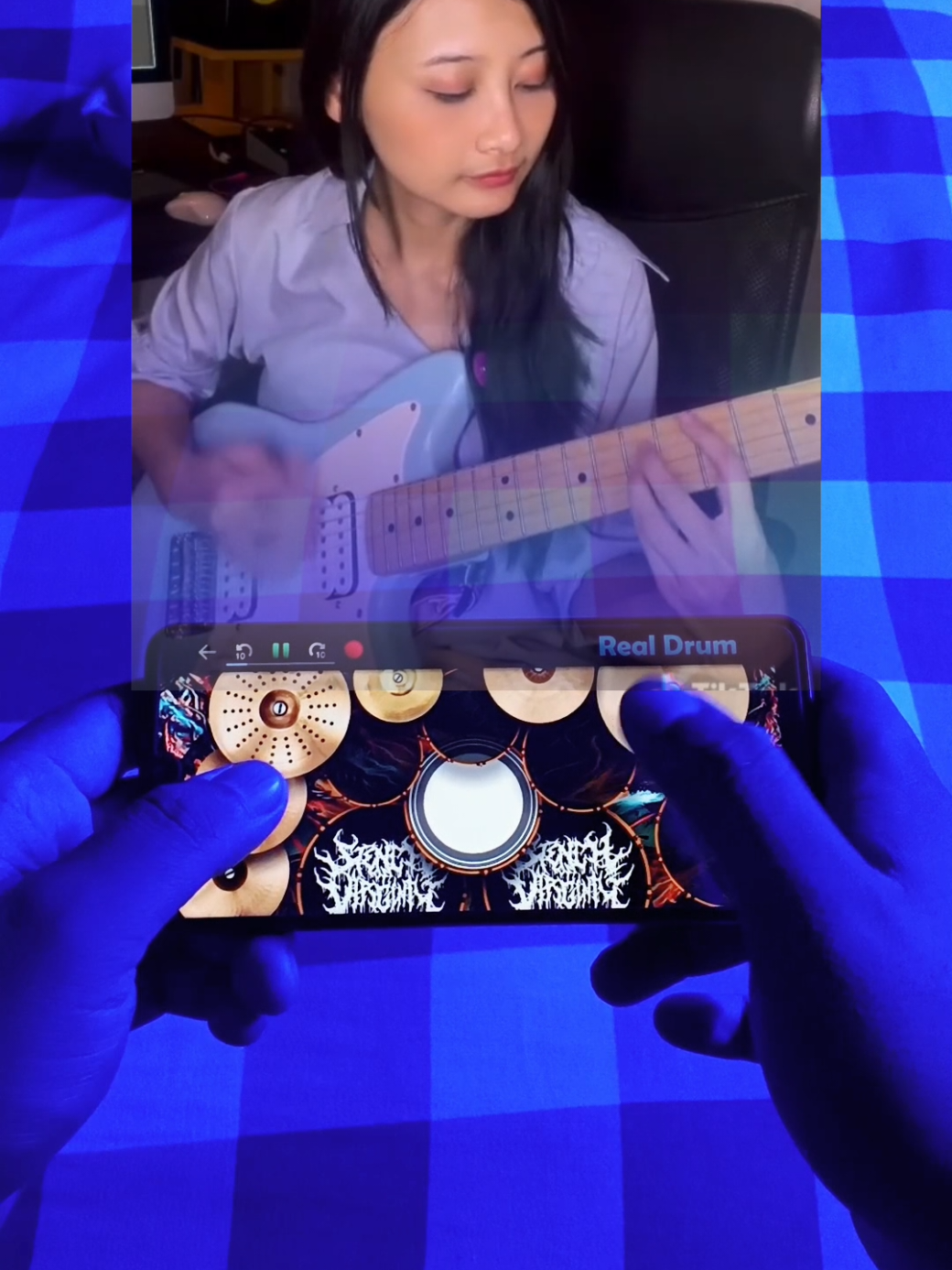 Yuhuu🤙@DevtaPramesthi  #realdrumcover #fypシ゚ 