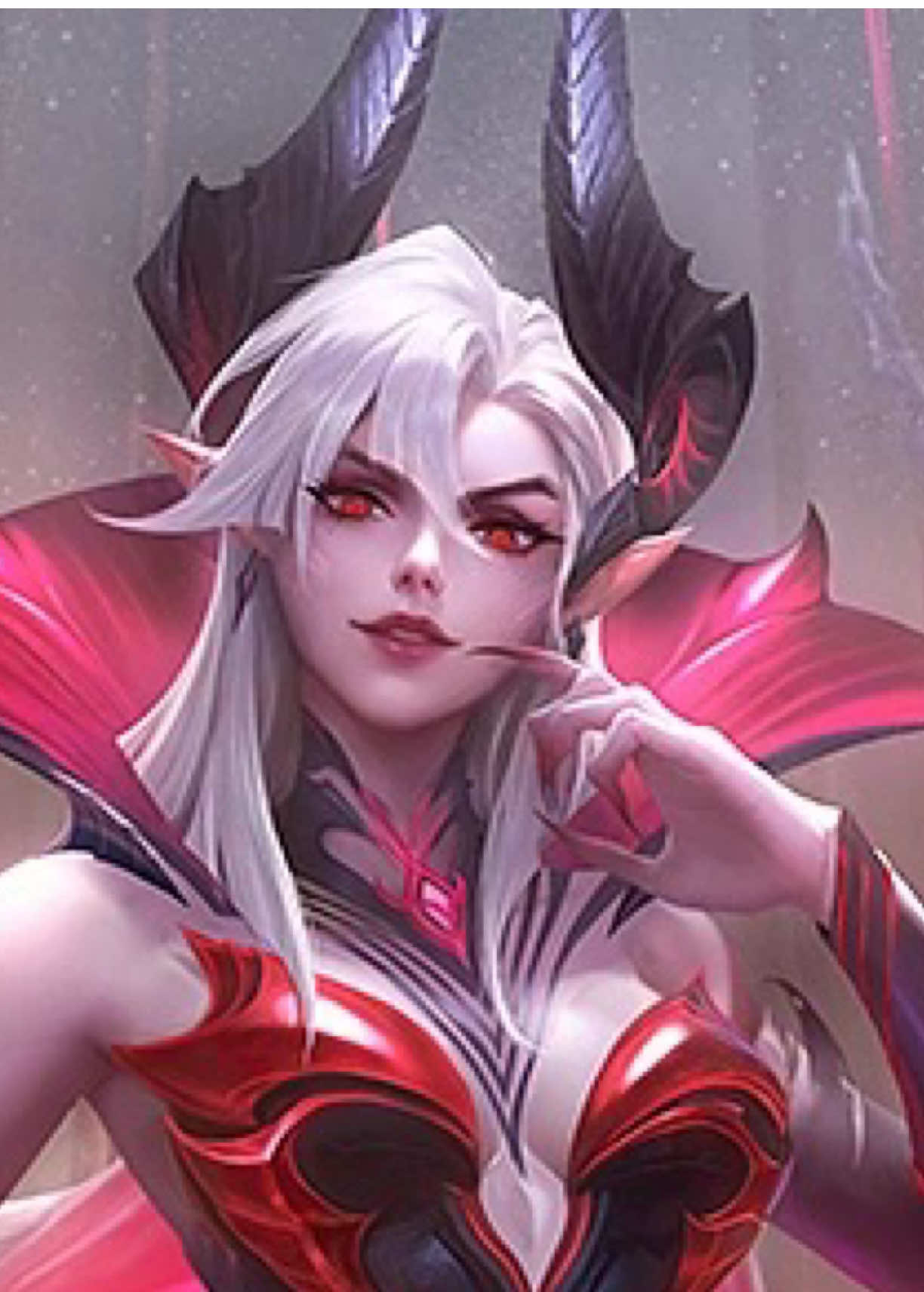 Queen of the Blood Demons and one of the two dominant powers in the Abyss. Also known as “ Alice, the Queen of Blood “ #alice #mobilelegendsbangbang #alicetiktok #alicerevamp #fyppppppppppppppppppppppp 