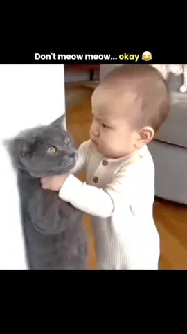 Don’t meaow meow ok  #tanding #babyboy #cadbaby #tiktokforyou #tiktok 