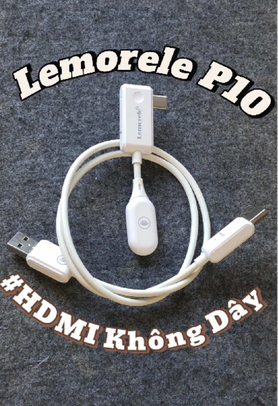 Hướng dẫn nhanh cho ai chưa biết ⚡ Cắm 2 đầu là lên liền, không cần WiFi, không cần app 🎬 #LemoreleP10 #CắmPhátChạyNgay #KhôngCầnWiFi #PhụKiệnCôngNghệ #garugear 