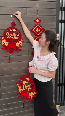 Cả năm có một ngày tết trang trí sớm có không khí hẳn