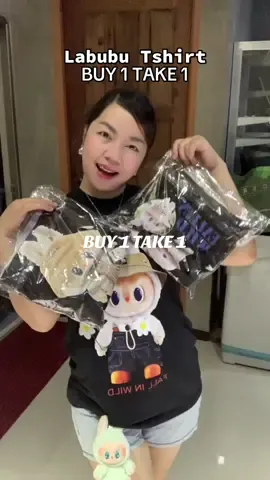 Super Sale BUY 1 TAKE 1 tshirt! #buy1take1 #labubutshirt #unisex #tshirtmurah #affordablefashion 