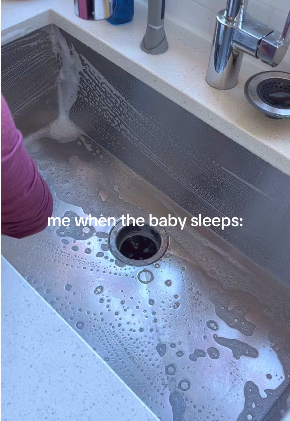 parenting is a lot of getting up when you just sat tf down lol #motherhood #newmom #CleanTok #cleaningmotivation #speedclean 