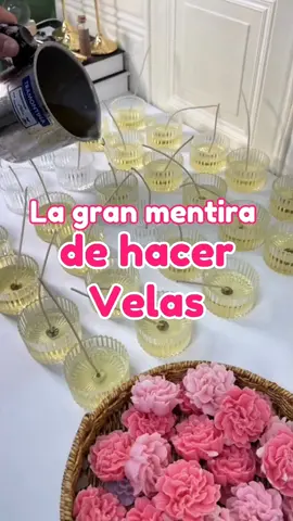 La gran mentira de la fabricación de velas artesanales. #candle #velasartesanales #velasaromaticas   #DIY #velas 