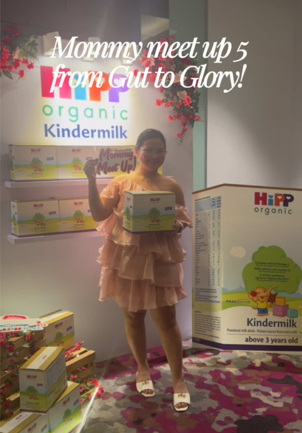 So happy to meet you Mommas! @HiPP Organic Kindermilk PH #hippmommymeetup #hippmommymeetup5 #MomsofTikTok 