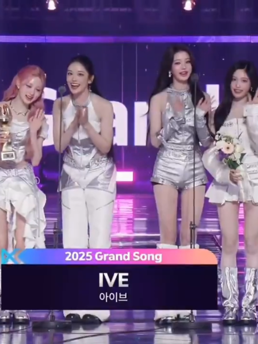 Congratulations #IVE for winning 'GRAND SONG' (daesang) at KGMA 2025 [ #dive #kgma2025 #xybca #fyp ]