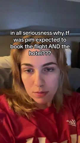 like there were four grown men going on this trip