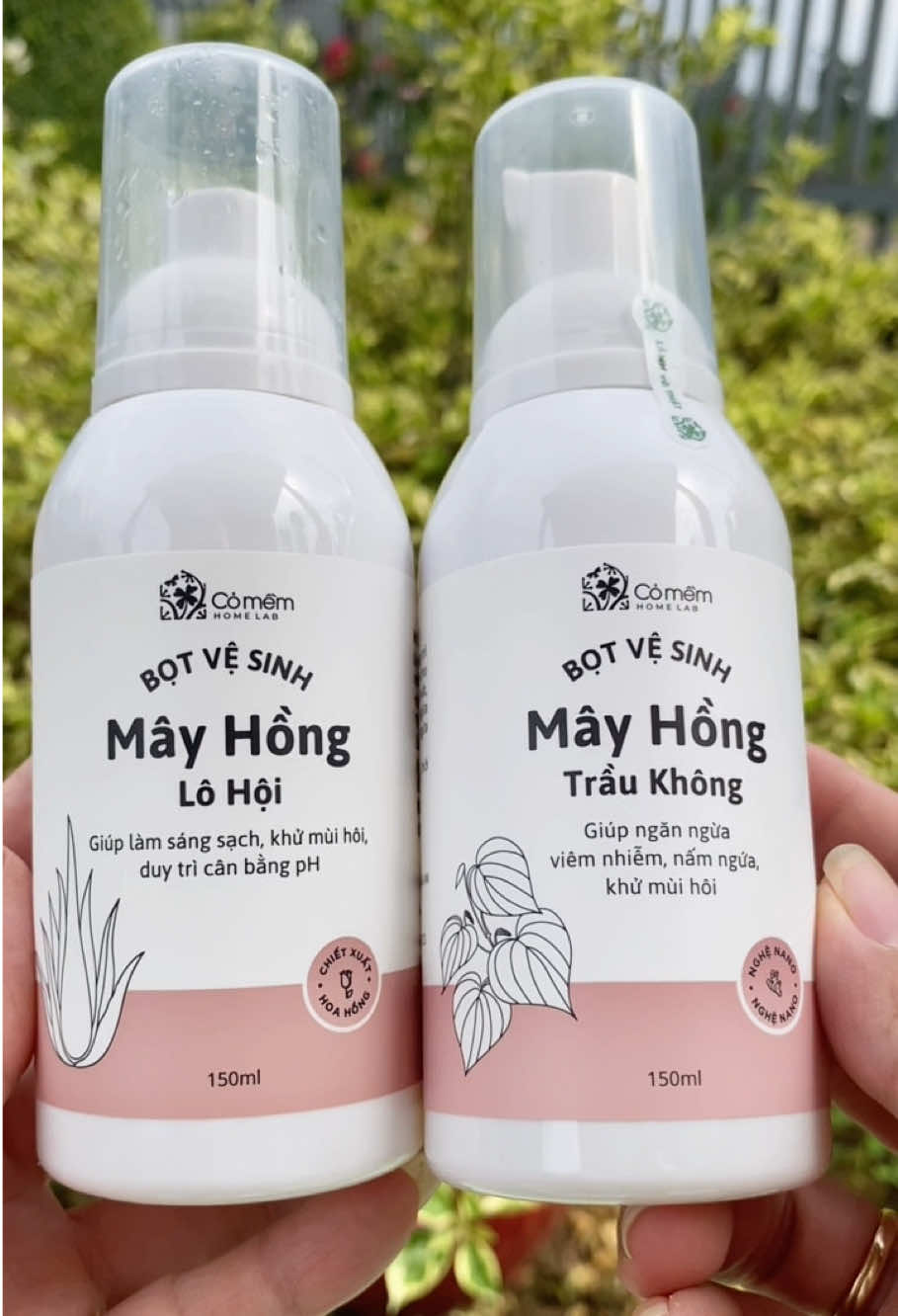 Bọt vệ sinh mây Hồng an toàn dịu nhẹ#botvesinh #revew #xuhuong #vairal 