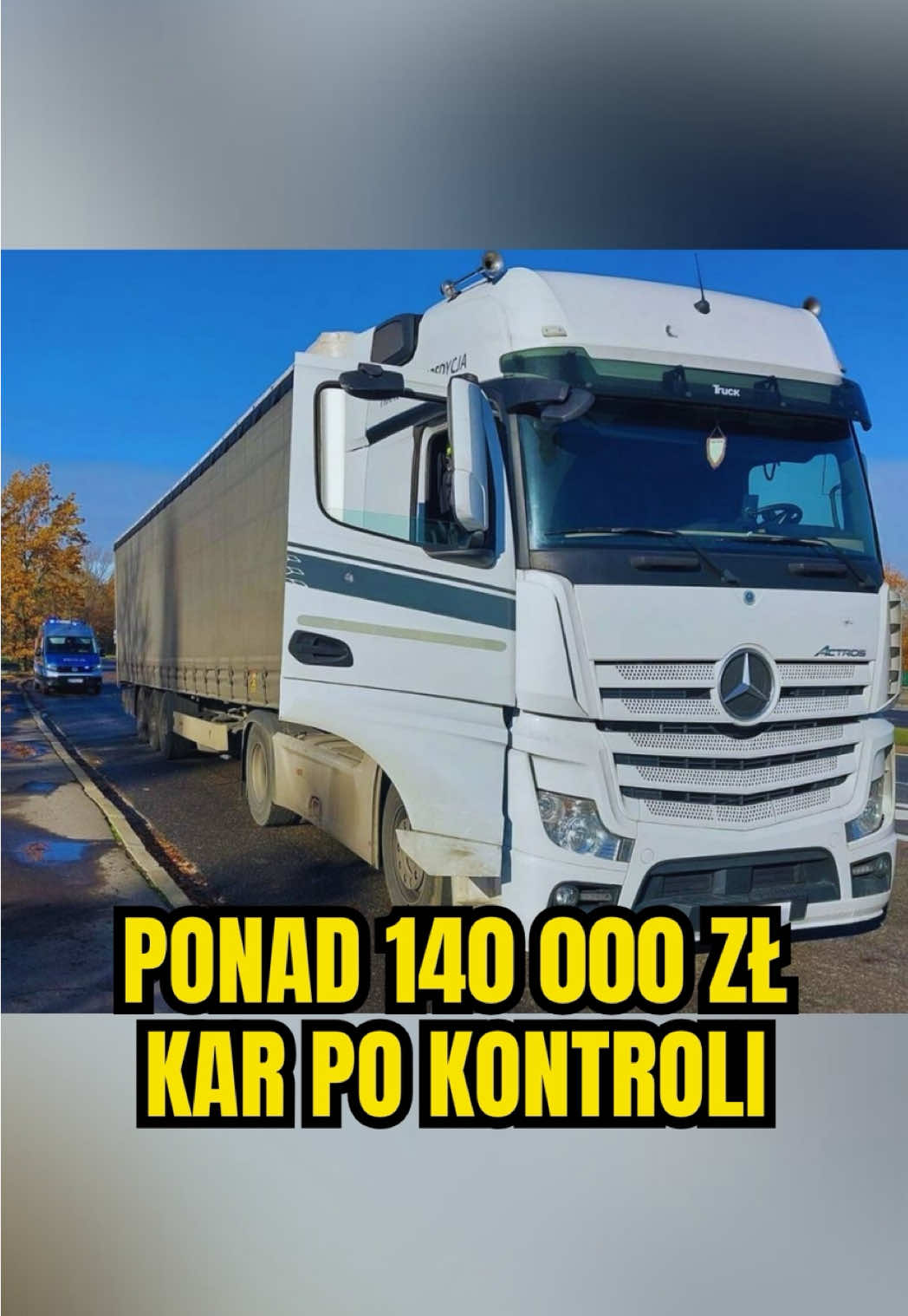 🚚 140 000 złotych kar i mandatów po kontroli ciężarówki w Warszawie 😳 #warszawa #ciezarowka #transport #tir #piracidrogowi 