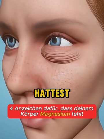 Hattest du schon einmal dieses nervige Augenzucken, das einfach nicht aufhört? Hier sind fünf Anzeichen dafür, dass deinem Körper Magnesium fehlen könnte. #magnesium #magnesiummangel #magnesiumvorteile #augen #gesundheitstipps 