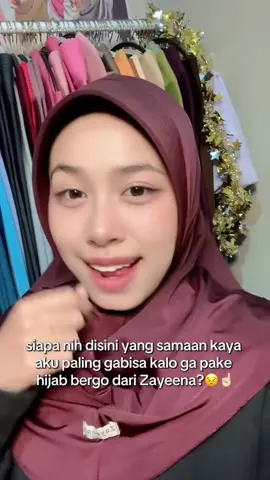 zayeenaholic😍🤩😋🩷🥰 #hijabbergo #bergo #bergozayeena #zayeena #fyp 