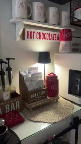 My coffee Bar #christmas #coffeetiktok 