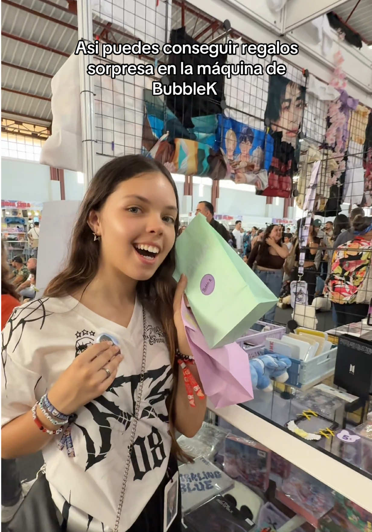 🎁máquina de sorpresas de #kpop de Bubble K #parati #kpoper #fyp #viralvideos 