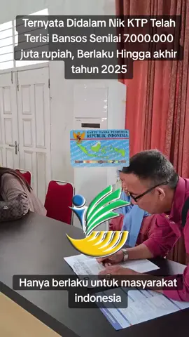 Ternyata Didalam Nik KTP Telah Terisi Bansos Senilai 7.000.000 juta rupiah, Berlaku Hingga akhir tahun 2025 #bansosktp2025  #infobansosterbaru  #nikktp #7juta  #fyp 