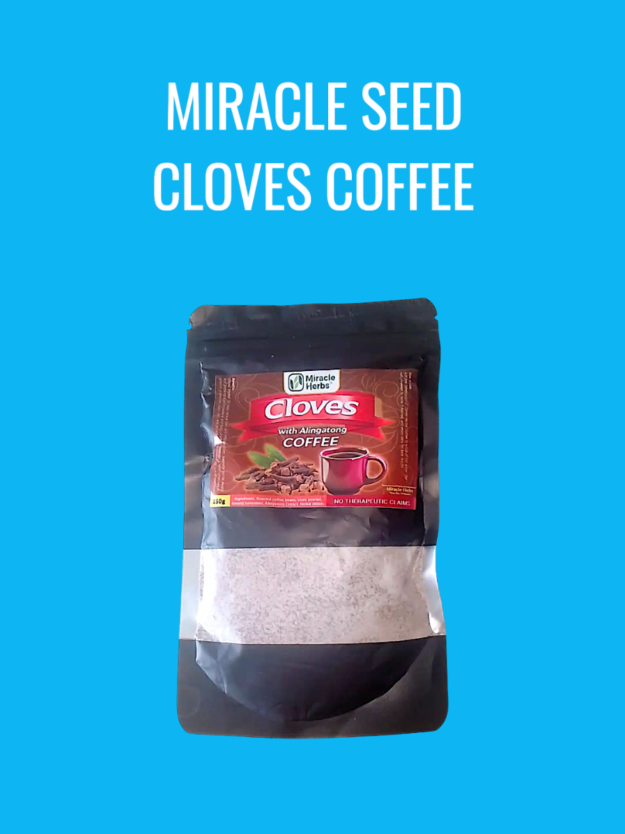 Miracle Seed Cloves Coffee #coffeelovers #coffeeaddicts #clovescoffee #organiccoffee #herbalcoffee 