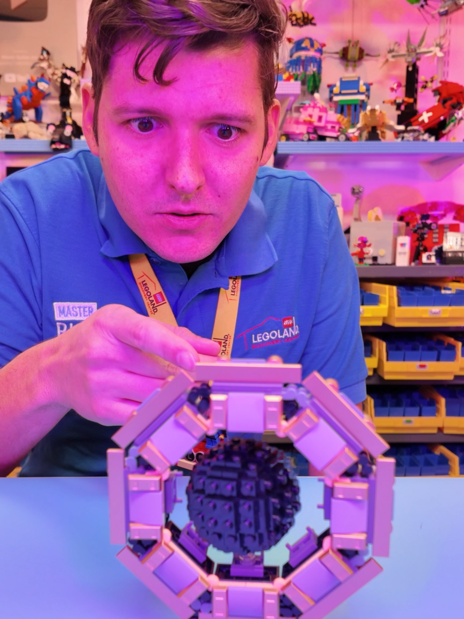 It might not be THE scientific process, but it's MY scientific process. #lego #legolanddiscoverycenter #blackhole #science #shorts