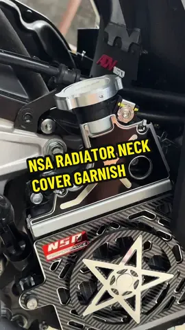 NSA RADIATOR NECK COVER GARNISH #adv160accessories #radiatorneckcover #nsaperformance #neckcoverradiator 