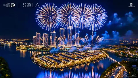 Khu biệt thự ven sông Sola Rise tại The Global City. #solarise #theglobalcity 