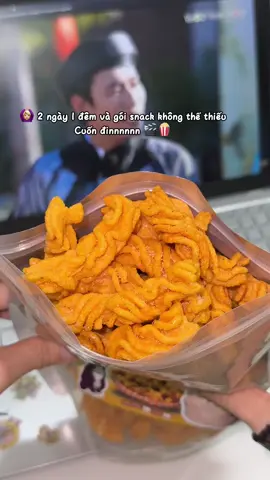 Cuốn lắm chứ lị #pơnreview #snacktuoitho #banhraumuc #snackraumuc #anvat 