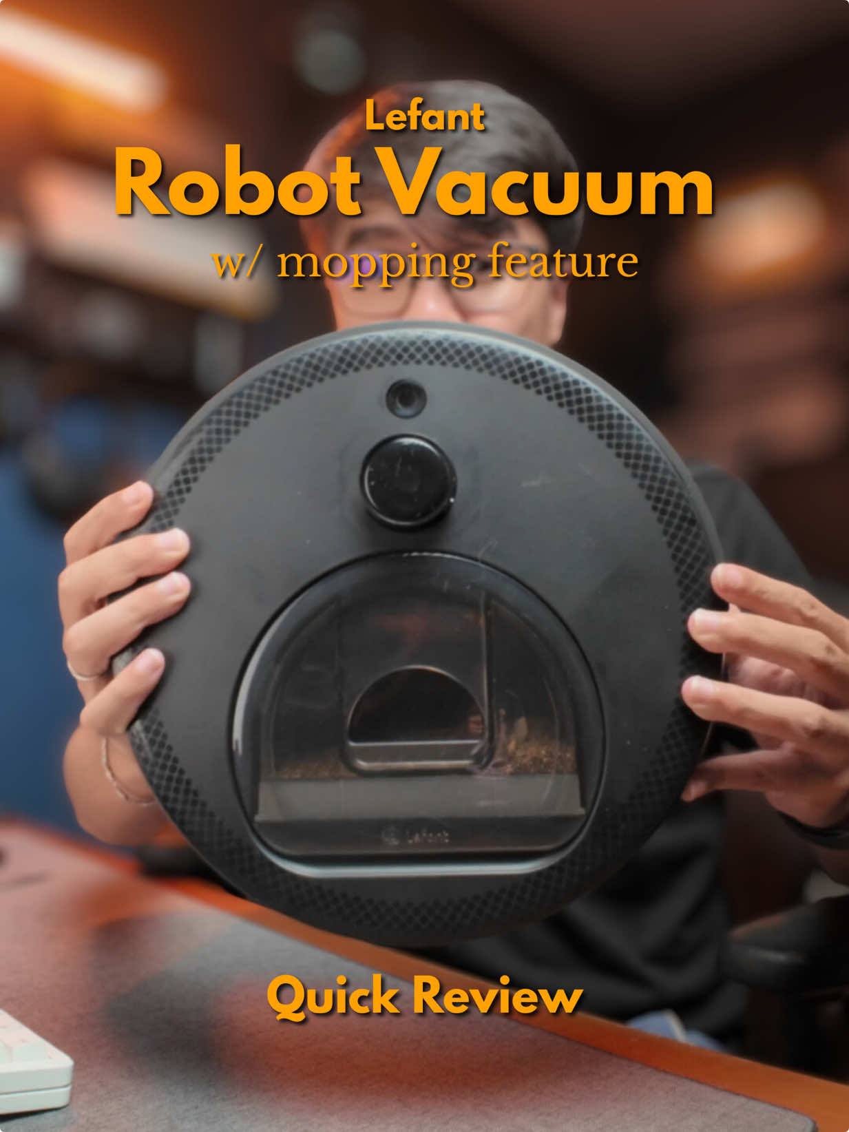 Save time on cleaning with this automatic robot vacuum that will keep your floors clean all day, everyday. | Lefant M330 Pro Robot Vacuum #robotvacuum #vacuum #smarthome #robotvacuumcleaner #lefant