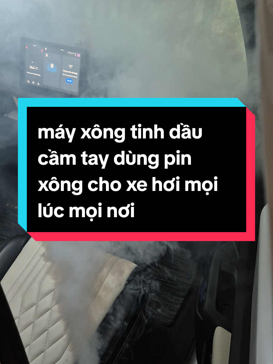 Máy xông khói cầm tay dùng pin phổ thông 21v, rất thích hợp cho các bác chạy dịch vụ cần xông khử mùi xe liên  tục #binhtaokhoi #maytaokhoi #duongdiy #xongkhoikhumui 