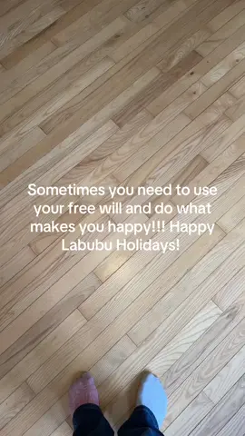 Do what makes you happy!!! #labubu #holidays #freewill #joy #mine 