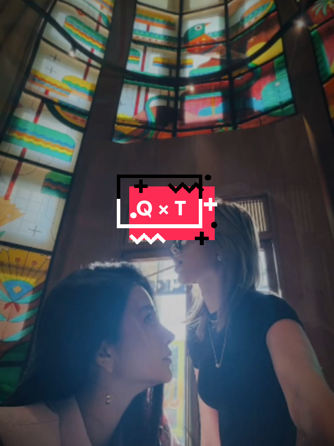 Khác lĩnh vực nên không ngờ là phải 🤗 #donganhquynh #kimtuyen #wlw #couple #showbiz 