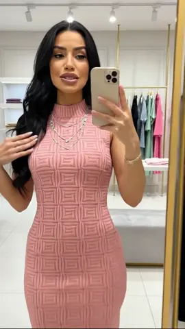 Vestido quadradinho linha modal💃 #vestido #modafeminina #roupafeminina #modaelegante #lookdodia 