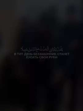 сура: Аль-Фуркан (25) аяты: 27-29 чтец: Халид Ар-Румейх