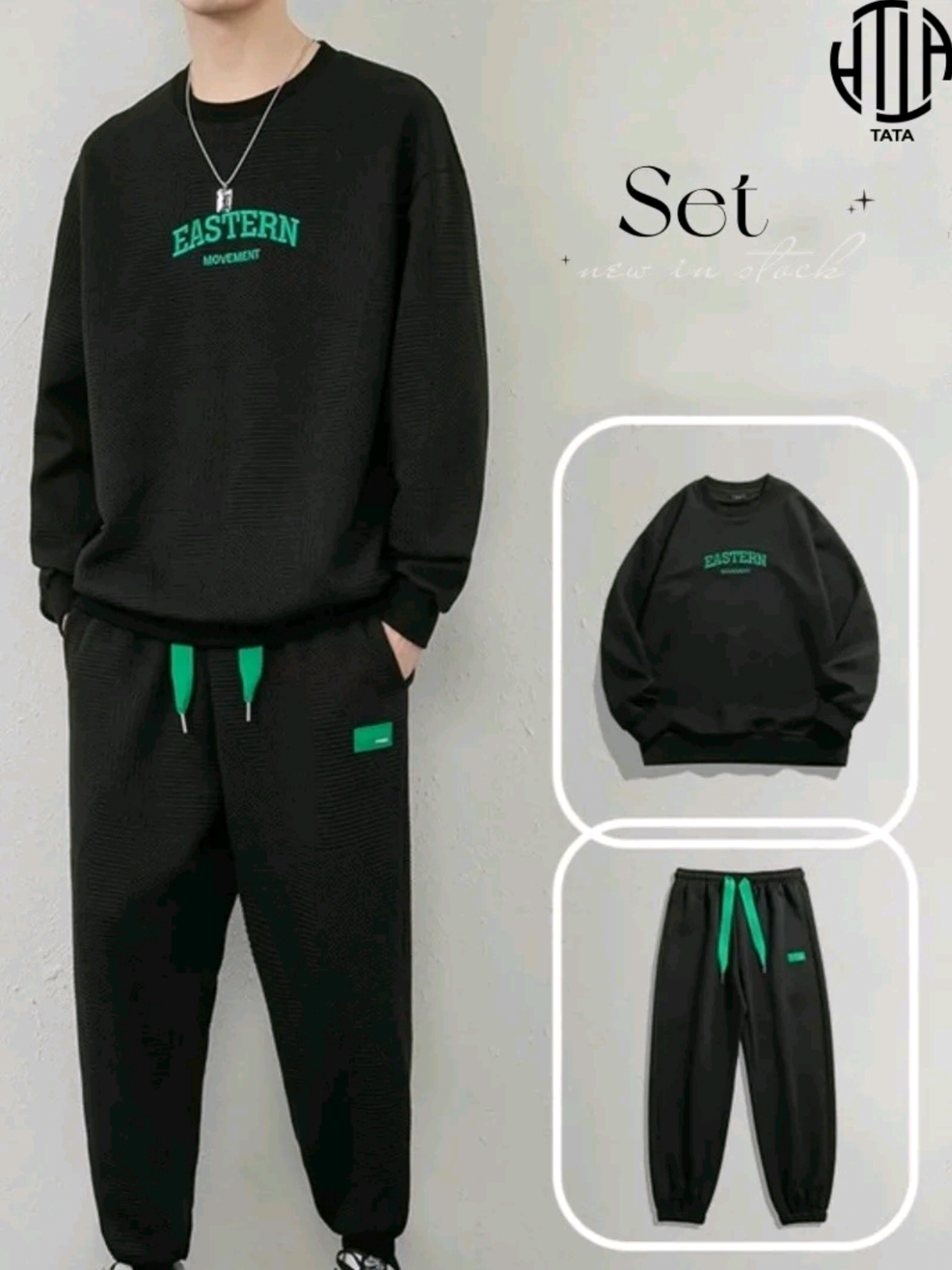 2 in 1 Set Sweater and Jogger pants for men #sweater #pants #FUNTasticPayday #TikTokShop12BiggerPamasko #tiktokshopontrend @Seve Your Shop @Seve Your Shop @Seve Your Shop 