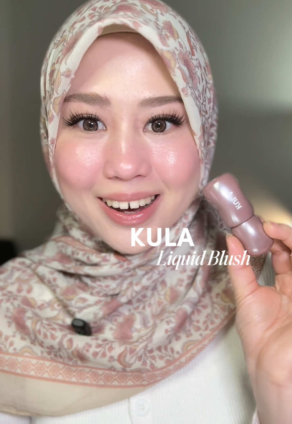 Membalas @ave akhirnya review blush ini! zuzur ini shade cakepnya kebangetan😆 #blush #kulablush #liquidblush #mutedblush 