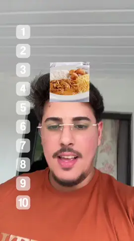 Rankings de comidas da hora do almoço #fyp #humor #viral 