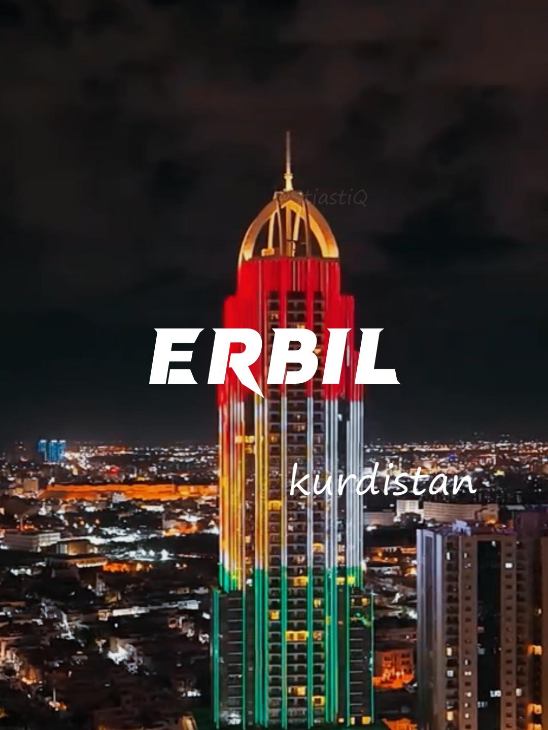 Welcome to Erbil - Kurdistan ❤️☀️💚 #Erbil #Kurdistan #Kurdish #Love #FYP